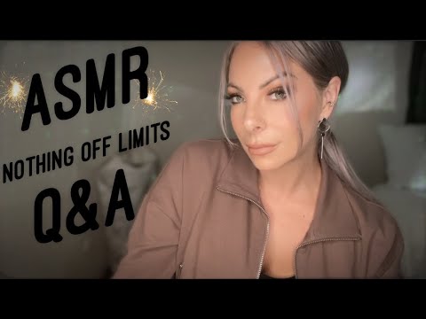 ASMR Whisper Q&A • Answering All Your “Nothing Off Limits” Questions