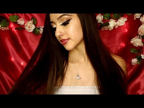 ASMR| Relaxing triggers ✨ Lipgloss application•Water sounds•Hair brushing•Creamy lotion sounds