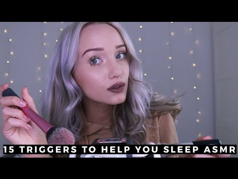 ASMR 15 Binaural Triggers To Help You Sleep ❤ | GwenGwiz