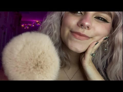 ASMR friend quickly does your makeup