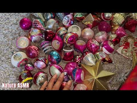 ASMR Soft Whispering About my Ornament Collection