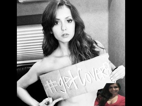 The Vampire Diaries Actress Nina Dobrev Goes Topless to Support Obamacare! - my thoughts