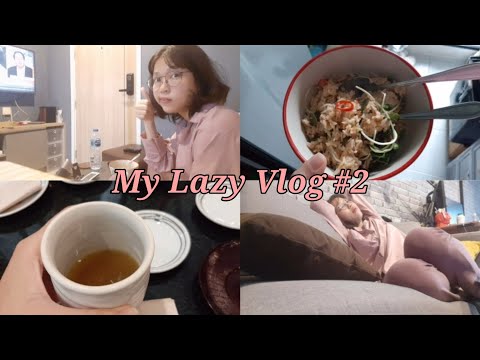 🍕Eat all day, cooking My Lazy Vlog #2   | Vacuum Vlog