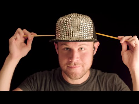 ASMR - Multiple triggers (including this amazing hat)