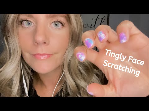 Tingly ASMR Face Scratching and Touching ~ Whispering Genesis 36