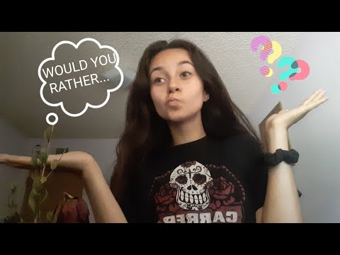 Playing Would You Rather/ GRWM