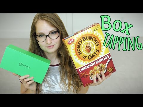 ASMR | Tapping on Boxes w/My Nails and Fingers!