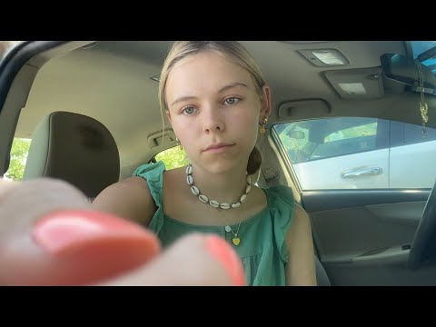 Lofi | Car ASMR🚗 car & camera tapping, whispering