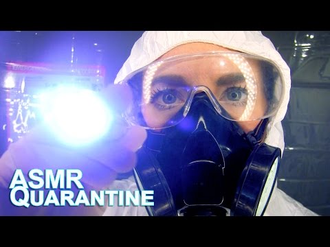ASMR Medical Role Play - You've been Quarantined