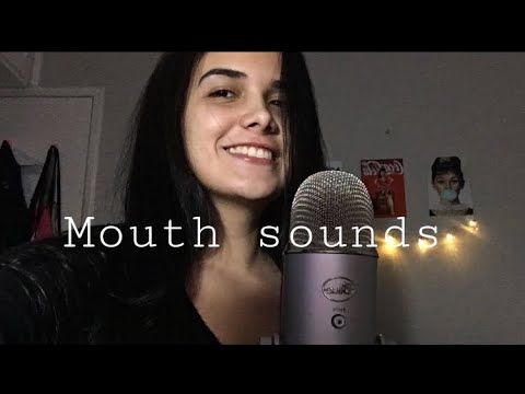 (ASMR BINAURAL) Mouth Sounds || Sons com a boca || No talking