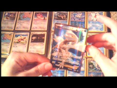 ASMR Pokemon Card Opening and Collection