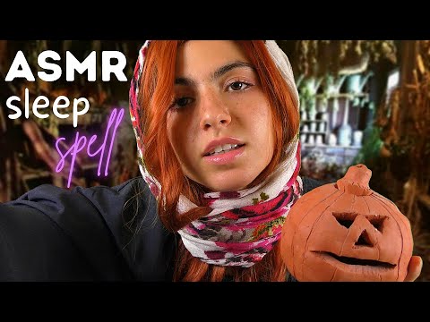 ASMR || witch makes you a sleep spell