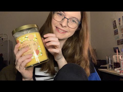 ASMR Whispered Chat Session | lots of tapping, whispers, and some hand movements 🌼
