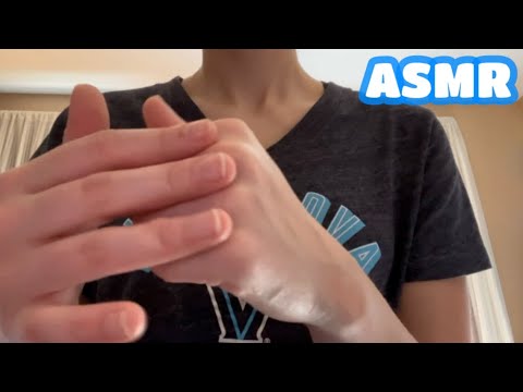 ASMR: *crispy* hand sounds NO TALKING (classic and unique hand/skin triggers)