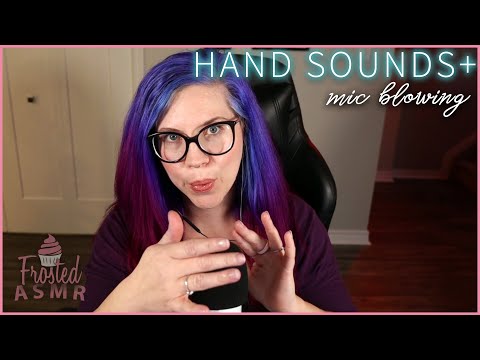 ASMR | Hand Sounds and Mic Blowing | No Talking