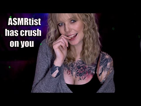 ASMRtist Has a Crush on You || ASMR Flirty Roleplay, Personal Attention