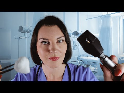 ASMR Surgeon (pre-op check, detailed check of your face, glove sounds, personal attention)