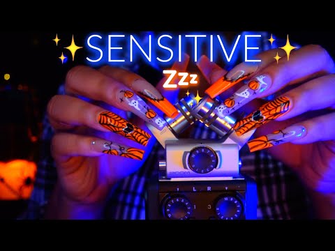 EXTREMELY SENSITIVE ASMR FOR THE DEEPEST TINGLES & SLEEP 💙😴✨(BRAIN MELTING TRIGGERS 🤤💤✨)