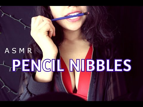 Nibbling on my pencil! | Azumi ASMR