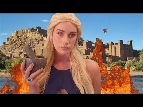 ASMR Fantasy Role PlayGame of Thrones (whisper ear to ear/tapping)