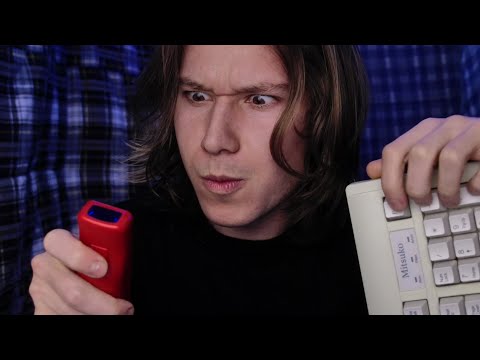 ASMR pushing buttons