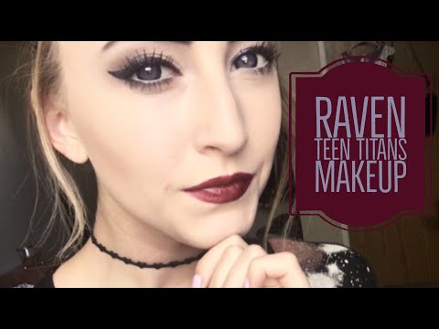 [ASMR] Raven Cosplay Makeup test (tapping, whispered)