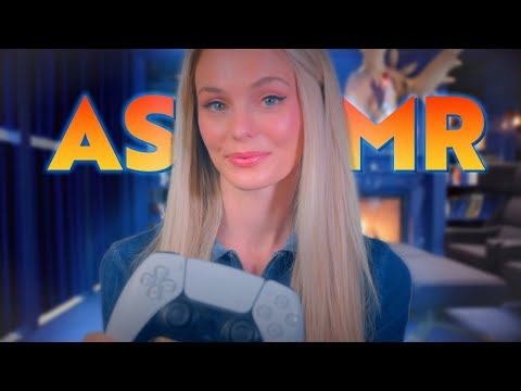 Gamer Girl Shows You Her Favorite Games 🎮 Gaming Talk And Countdown For Sleep [ASMR]