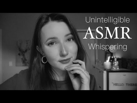ASMR | Very Gentle Unintelligible Whispers ✨