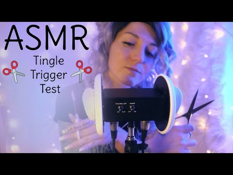 ASMR | Tingle Trigger Test ✂️ Crisp Scissor Snipping Reverb