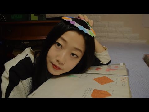 [English ASMR] Origami Show and Tell 영어로 종이접기 작품 소개