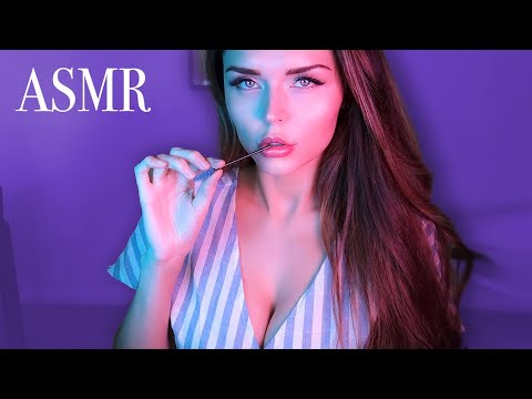 ASMR | SPOOLIE NIBBLING 👅 with Tingly Whispers + Relaxing Face Touching 💤