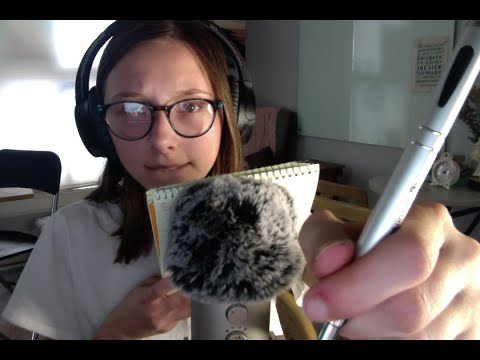 ASMR Sketching You {Close up, Personal Attention}