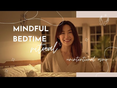 [ASMR Vlog] Bedtime Ritual for Better Sleep (Soft Spoken, Candle Crackling, Relaxing)