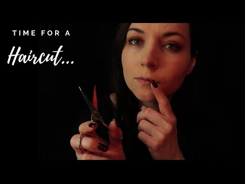 ASMR Haircut ⭐ Personal Attention ⭐ Scissor sounds ⭐ Cord Pulling & Cord Cutting