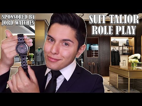 [ASMR] Suit Tailor Role Play!