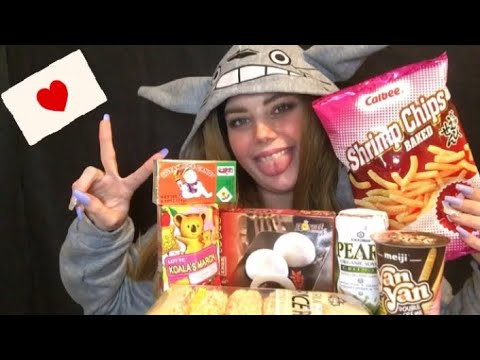 ASMR | EATING JAPANESE 🇯🇵 SNACKS (Eating Sounds / Mouth Sounds / Tapping)