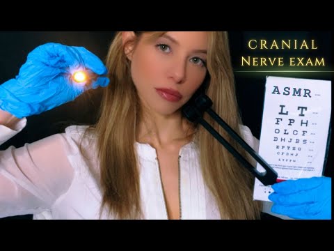 ASMR | YOU are my patient [Cranial Nerve Exam] ✨