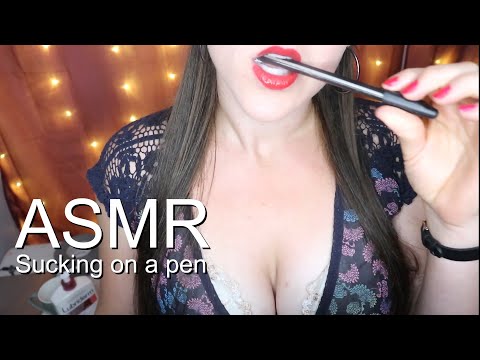 Sucking on a pen, Mouth sounds, Up close intense triggers