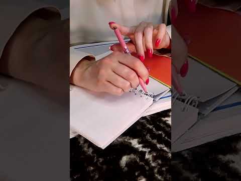 Pen writing #asmr #studytogether #studywithme #relaxing