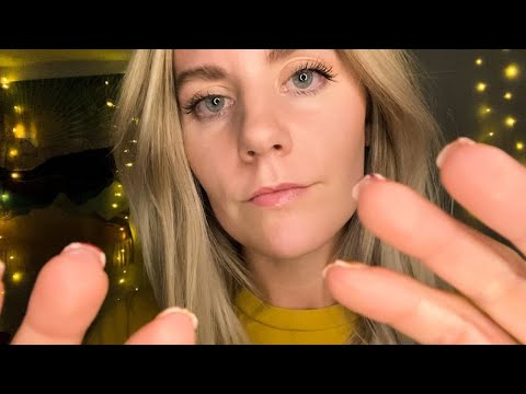 ASMR 10 Minutes of Relaxing Face Touching ~ Christian Affirmations