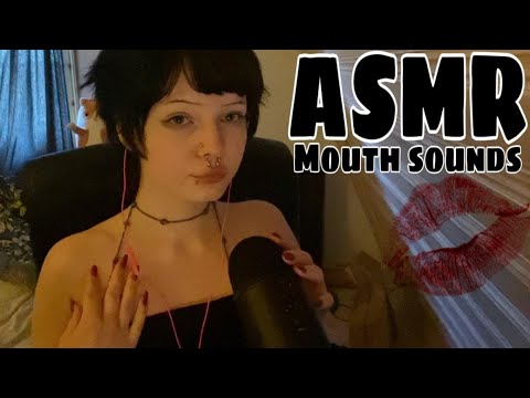 ASMR | Intense mouth sounds & tapping (THANKS FOR 5K SUBS💋)