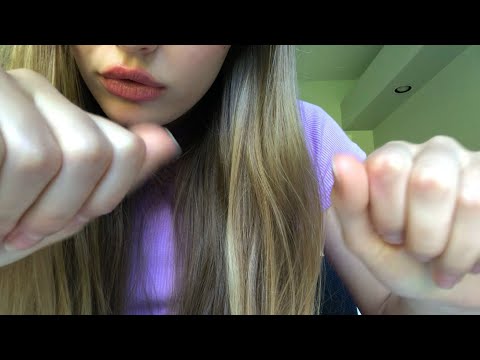 ASMR skin scratching and lotion sounds | hand movements
