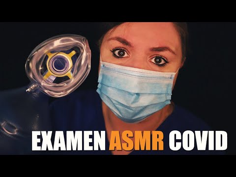 ASMR Doctora te Hace un Examen de C0VlD Roleplay / Murmullo Latino