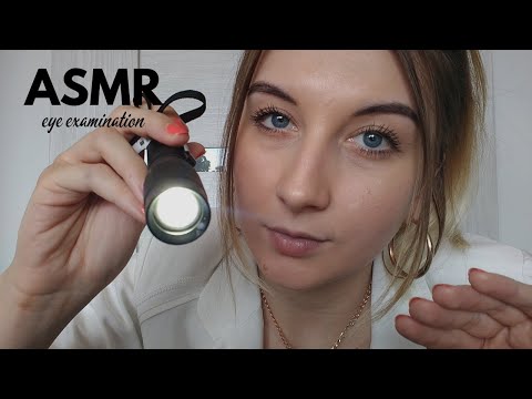 ASMR| EYE EXAM | ROLEPLAY AND PERSONAL ATTENTION