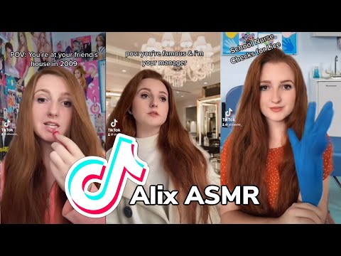 Alix ASMR TikTok Compilation (Part 1)