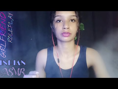 Indian Girlfriend Helping You To Release Your Stress Before Exams •INDIAN ASMR• | Tingle ASMR|