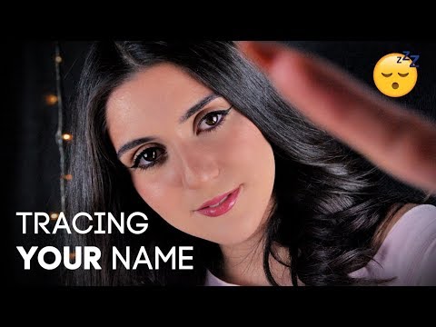 TRACING YOUR NAME ❤️ ASMR Personal Attention 1K Subscriber Special