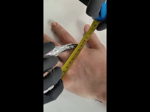 Detailed Hand Measuring ASMR #Shorts