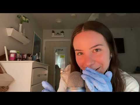 ASMR Latex Gloves and Hand Movements