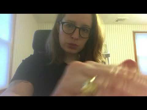 [ASMR] Hand Movements & Camera Brushing ( With Light Mouth Sounds )